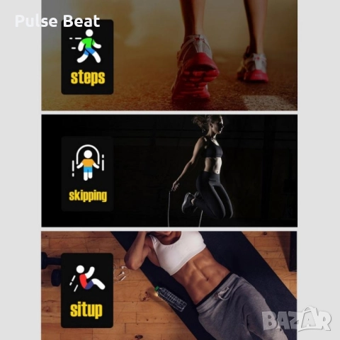 Водоустойчив смарт часовник 116 Plus с голям екран и висока издръжливост, снимка 3 - Смарт часовници - 52044960