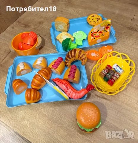 Игра с плодове и зеленчуци за рязане, снимка 6 - Други - 49810319