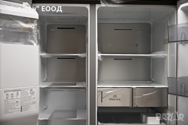 Хладилник Side by Side HISENSE RS818N4TIE Total No-Frost, Metal Tech Cooling, снимка 8 - Хладилници - 53325001