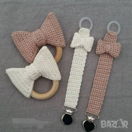 Бебешка дрънкалка или клипс за биберон  , снимка 12 - Други - 51173289