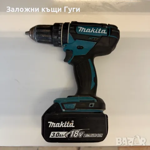 Ударен винтоверт Makita DHP482, снимка 2 - Винтоверти - 48766070