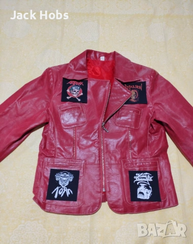 Дамско метъл яке 