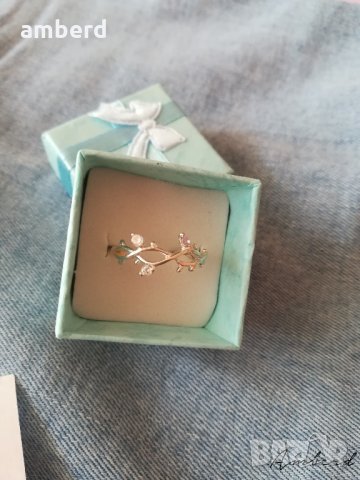 Много красив сребърен пръстен - модел R079, снимка 8 - Пръстени - 28878410