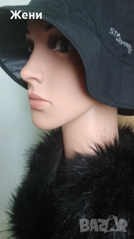 Много рядък модел шапка с периферия на Stromberg, снимка 6 - Шапки - 54154055