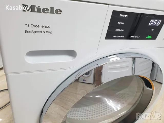 UK - Wi-Fi - Miele T1 Сушилня с Термопомпа и Аларма Миеле 12м Гаранция