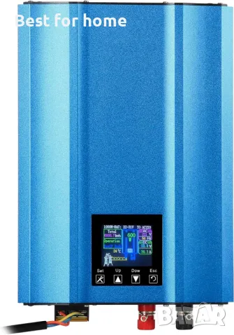 Соларен инвертор Jadeshay Grid Tie инвертор 24/36V соларни панели- 1000W MPPT, снимка 3 - Друга електроника - 50173228