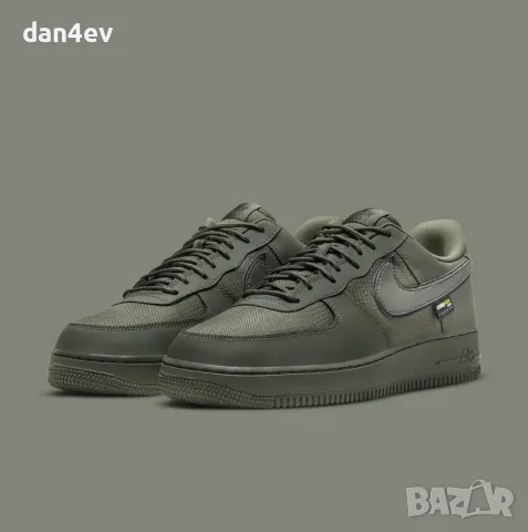 Nike Air Force 1 Low Cordura Cargo Khaki, снимка 3 - Маратонки - 55911305