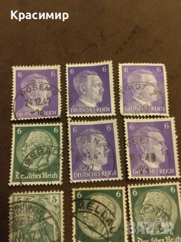 Дойче Райх., снимка 15 - Филателия - 52632445