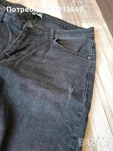 Мъжки черни дънки, снимка 2 - Дънки - 49345751