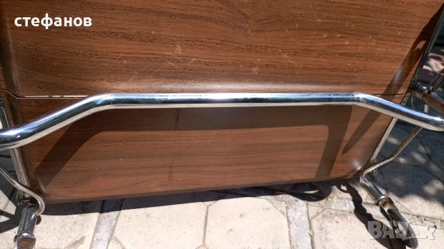 Руска помощна бар масичка, сгъваема на колелца, снимка 11 - Други - 50985157