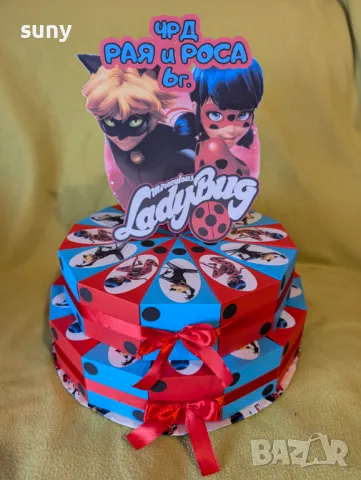Картонена торта Блуи и Бинго, снимка 17 - Други - 48803263