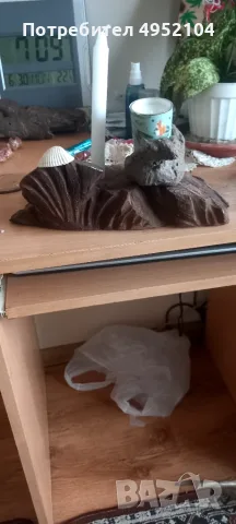 Свещник ръчна изработка 