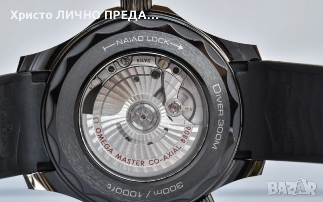 Януари промоция! Мъжки механичен часовник Omega Seamaster Diver 300M Black Black, снимка 5 - Мъжки - 53092078