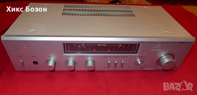 Отличен малък усилвател Sanyo JA 20-идеален за компютър, снимка 3 - Ресийвъри, усилватели, смесителни пултове - 50958795