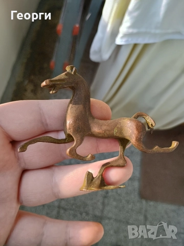 Бронзови конче-64, снимка 4 - Антикварни и старинни предмети - 52688946