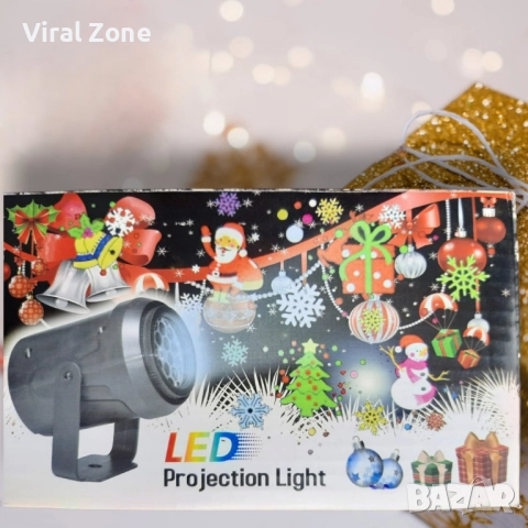 Коледен светлинен прожектор , снимка 3 - Прожектори - 52518218