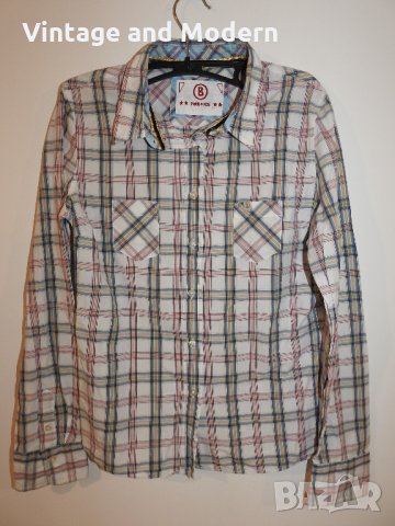 BOGNER FIRE+ICE дамска карирана риза с дълъг ръкав 40 (М/L)