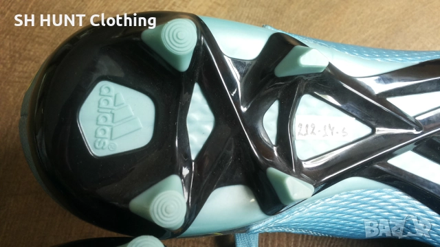Adidas MESSI 15.3 Blue FG/AG Matte Ice Metallic Football Boots EUR 43 1/3 / UK 9 бутонки 212-14-S, снимка 15 - Футбол - 52228385