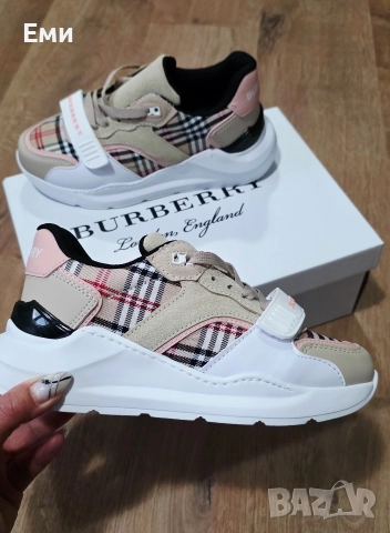 Burberry сникърси дамски обувки нови модели , снимка 3 - Маратонки - 52577503