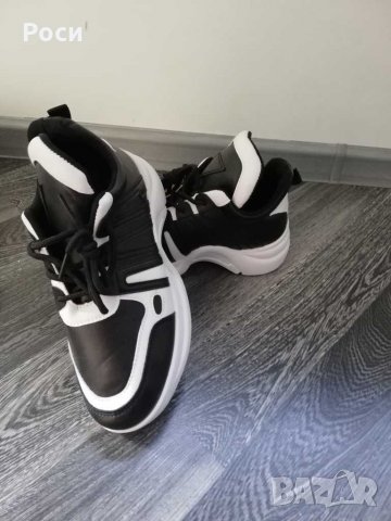 Нови дамски спортни обувки, маратонки с платформа - размери 38 и 40, снимка 5 - Дамски ежедневни обувки - 30490404