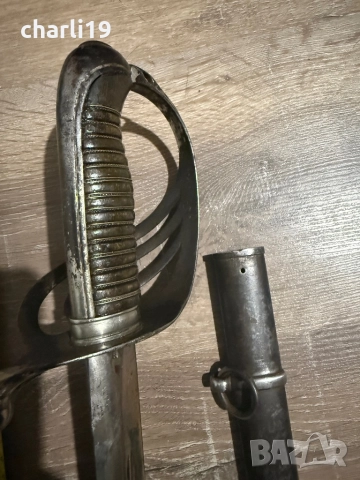 Старинна френска сабя , снимка 4 - Антикварни и старинни предмети - 52641103