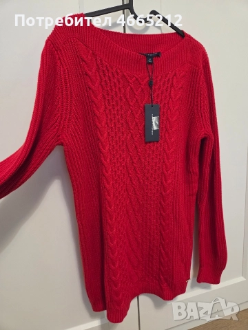 Пуловер Tommy Hilfiger , снимка 2 - Блузи с дълъг ръкав и пуловери - 52606244