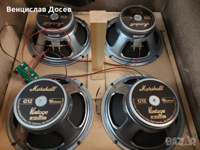 Marshall G12 Vintage 4 броя, снимка 3 - Китари - 56087170