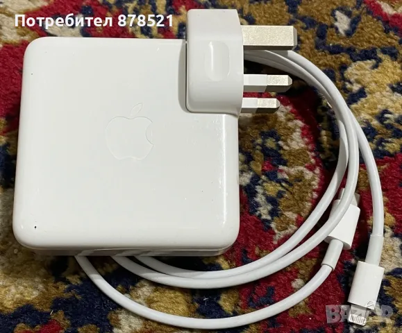 Apple зарядно с кабел, снимка 1