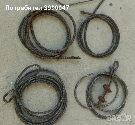 Стоманено въже, снимка 2 - Други машини и части - 51893858