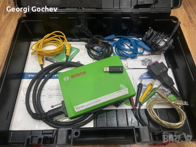 Диагностика Bosch KTS 540 + Лаптоп ACER Комплект кабели, снимка 6 - Индустриална техника - 38922891