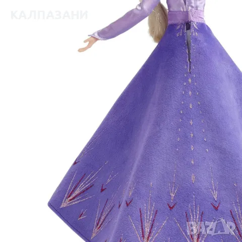 Кукла Hasbro FROZEN 2 Аръндейл Елза E6844, снимка 4 - Кукли - 47264418