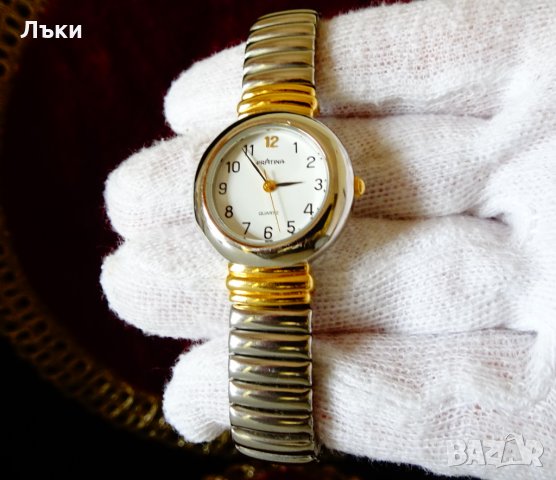 Pratina дамски ръчен часовник,позлата. , снимка 1 - Дамски - 35242615