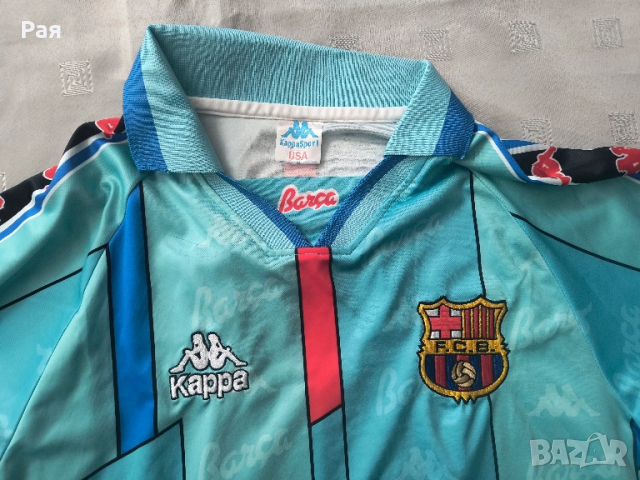 Роналдо Назарио,  Барселона гостуваща фланелка 96-97 (Beckett COA), снимка 13 - Тениски - 51838993