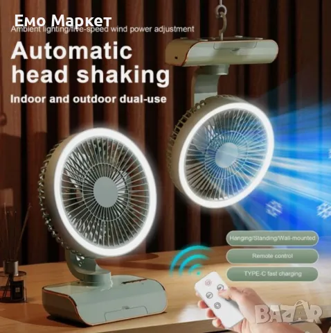 USB Вентилатор Rosberg – Мощност, Гъвкавост и Стил в Един Компактен Дизайн