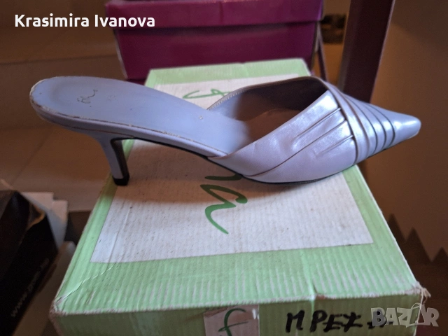 нови чехли в лилаво , снимка 2 - Чехли - 54209429