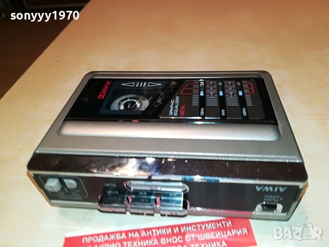 aiwa hs-g36 dolby nr & reverse walkman внос france 2905221923, снимка 6 - Радиокасетофони, транзистори - 36913643
