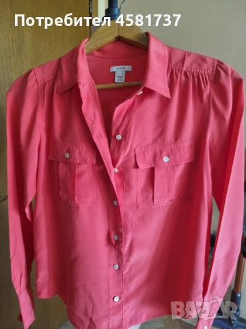 Копринена дамска риза J Crew, снимка 7 - Ризи - 51576957