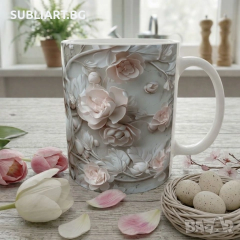 Чаша със снимка (Великден) , снимка 2 - Чаши - 53929597