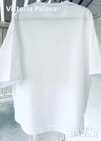 COS Швеция блуза от плътен памук овърсайз , снимка 5 - Корсети, бюстиета, топове - 51461941