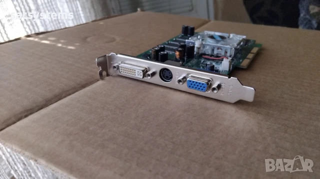 Видео карта NVidia GeForce Galaxy FX5500 256MB DDR 128bit AGP, снимка 3 - Видеокарти - 51393499