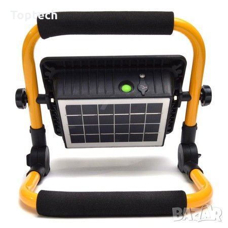 Външна лампа със соларен панел Automat, 50W, LED, черен/ жълт, снимка 3 - Аксесоари и консумативи - 31570094