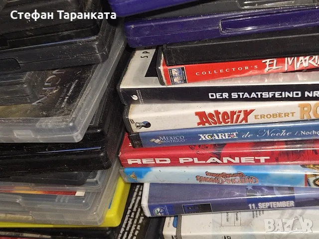 120 броя DVD филми на цена от 60 евро 