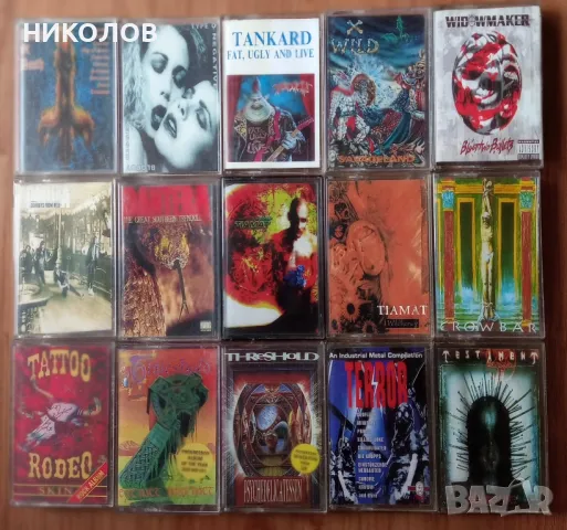 метъл касети, снимка 7 - Аудио касети - 49154048