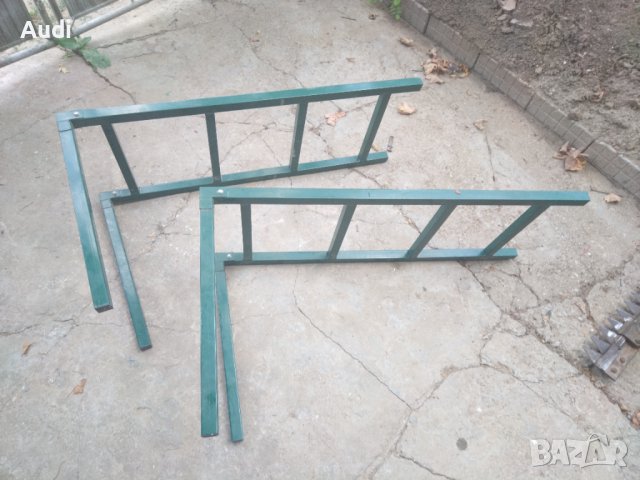 Комплект 2 броя сгъваеми метални стълби. БЕЗ ЗАБЕЛЕЖКИ!!! , снимка 7 - Аксесоари и консумативи - 42067380