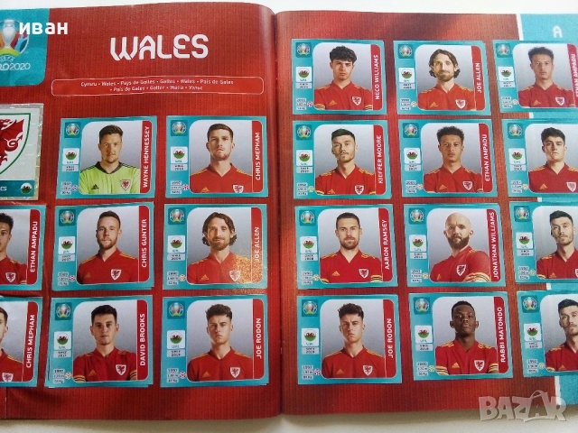 Албум със стикери "UEFA EURO 2020" PANINI, снимка 14 - Колекции - 52477470