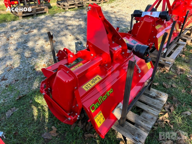 Италианска Фреза за малък трактор Del Morino Eagle 125, снимка 6 - Селскостопанска техника - 52263633