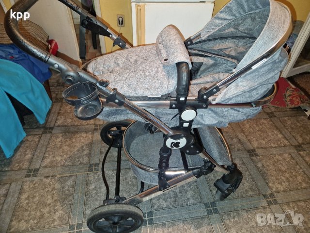 Бебешка количка 3 е 1 с кош за кола, снимка 6 - Детски колички - 42784745