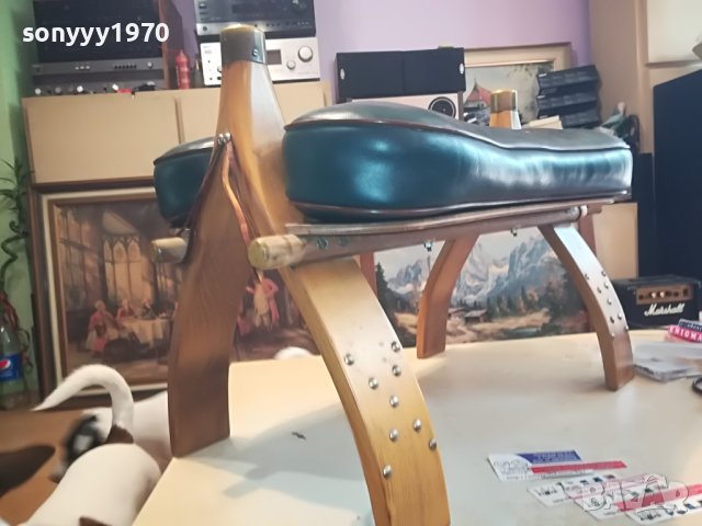 стилна табуретка от германия 2105231755M, снимка 14 - Антикварни и старинни предмети - 40778136