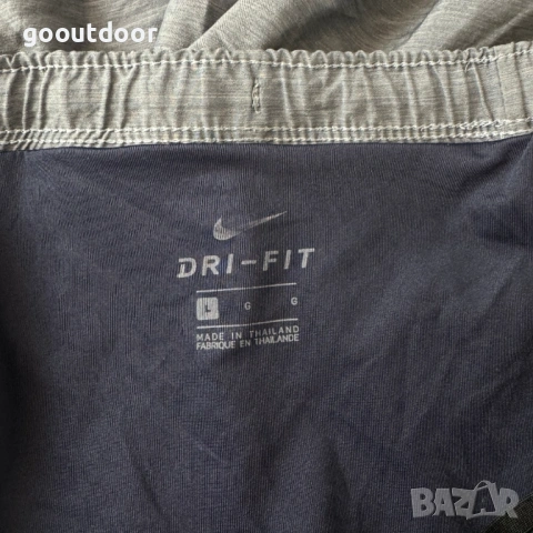 Nike Dri-FIT Challenger мъжки спортни шорти като ново, размер L, сиви, снимка 3 - Къси панталони - 54117437