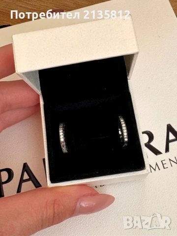 Пандора обеци Pandora , снимка 8 - Обеци - 50633452